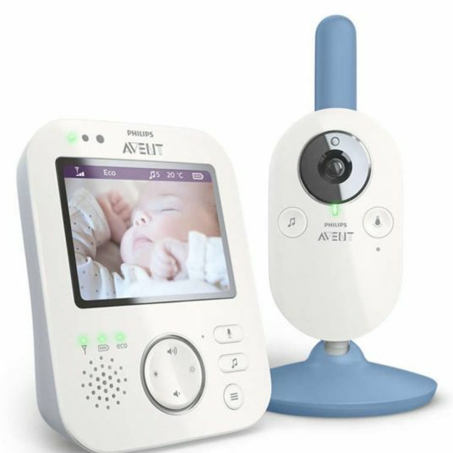 * Philips Avent Video-Babyphone Mit Kamera Digital 3,5 Zoll Scd845/26