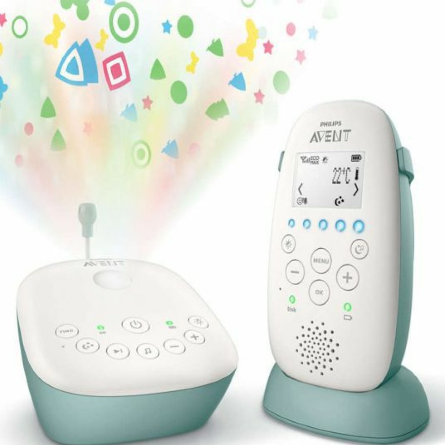 * Philips Avent Babyphone Dect Mit Smart Eco Mode & Projektor Scd731/26