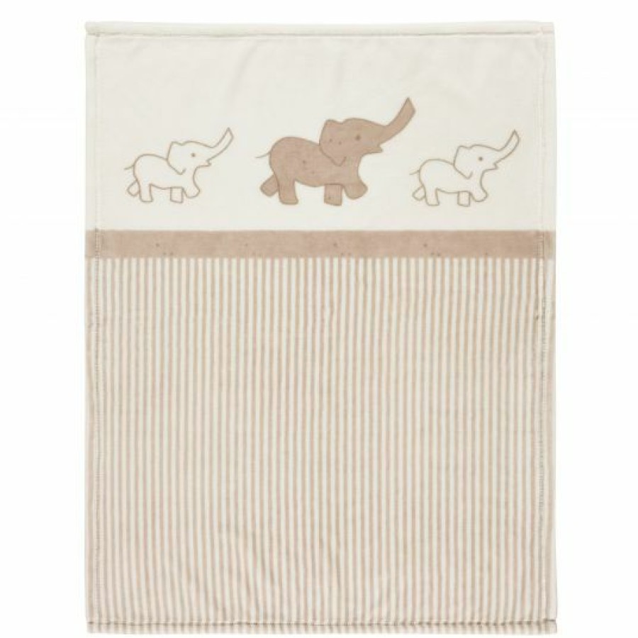 * Alvi Babydecke Mikrofaser 75 X 100 Cm Olifant