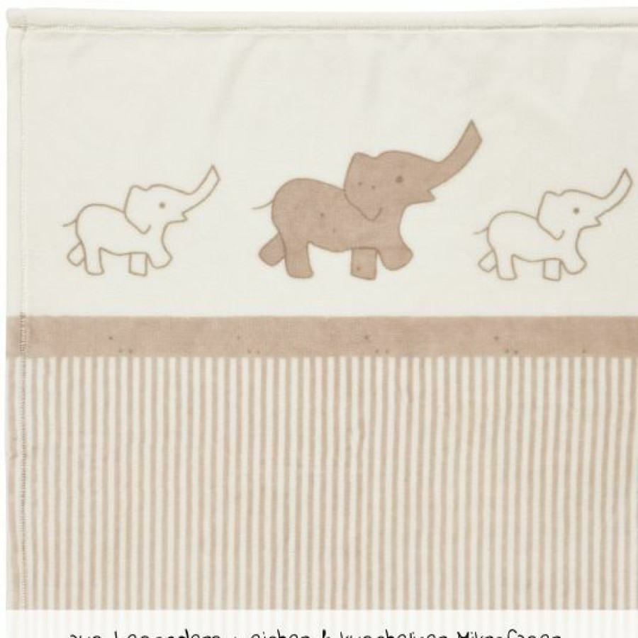 * Alvi Babydecke Mikrofaser 75 X 100 Cm Olifant