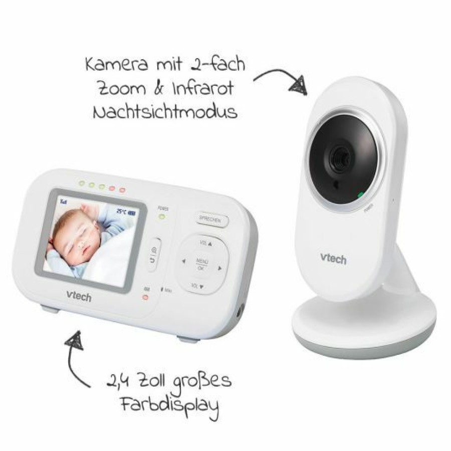 * Vtech Video-Babyphone Babymonitor Vm320 2,4 Zoll