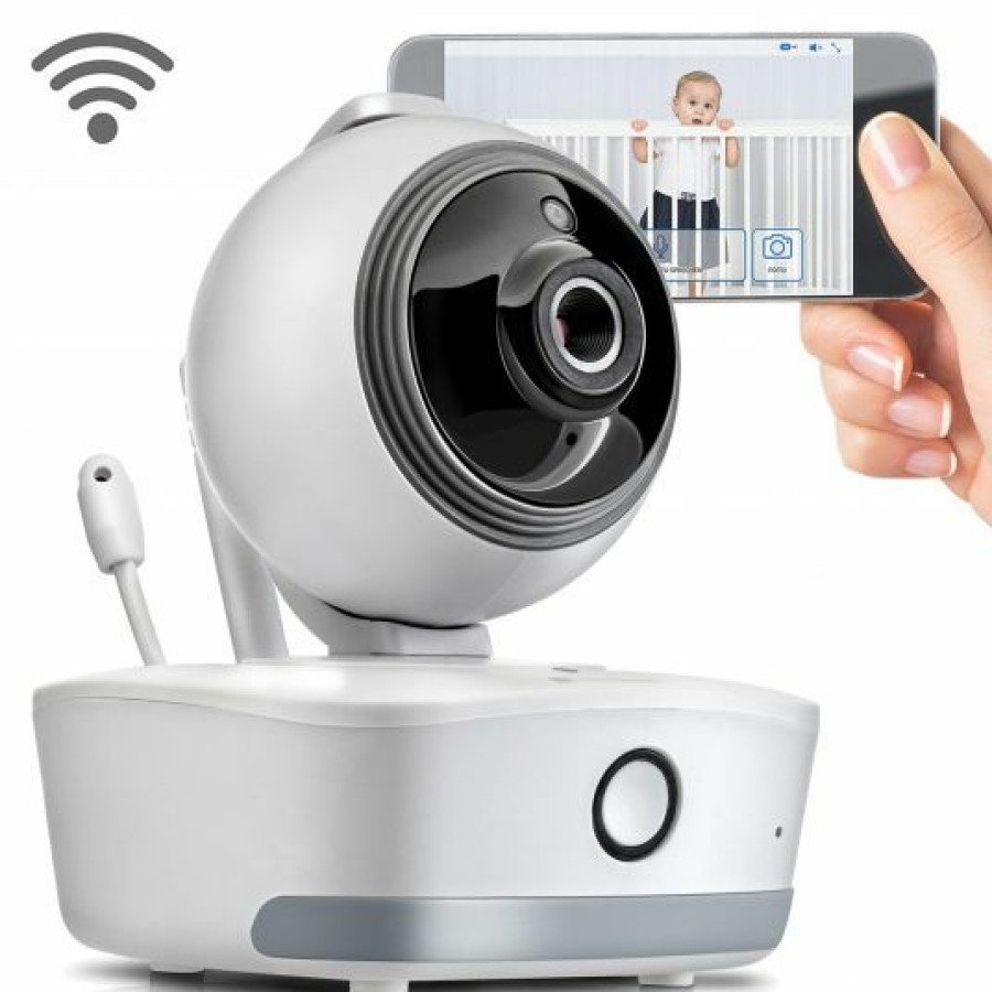 * Reer Video-Babyphone Ip Babycam Move Weis / Grau