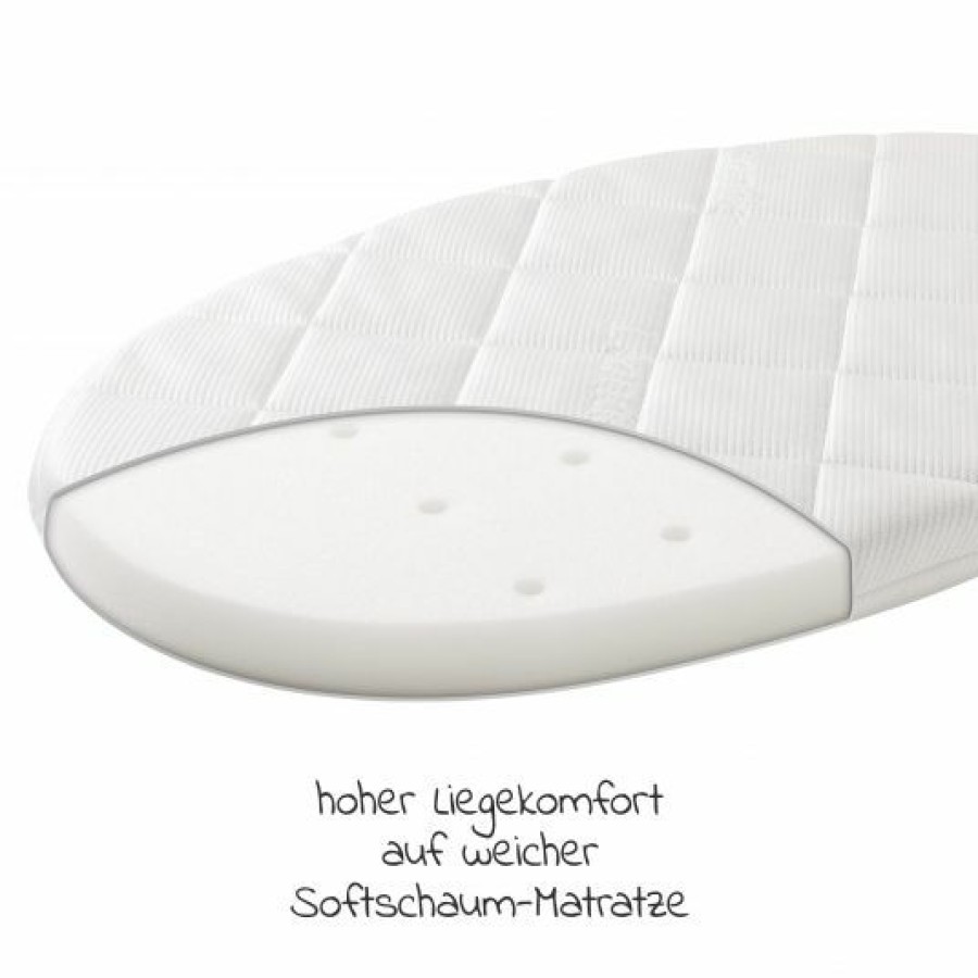 * Leander Matratze Comfort Fur Wiege Classic 79 X 49 Cm Weis Kollektion 2022