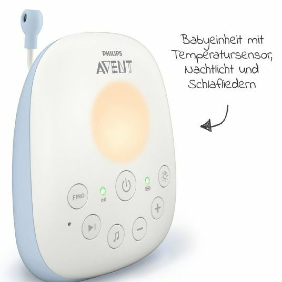 * Philips Avent Babyphone Dect Mit Smart Eco Mode Scd715/26