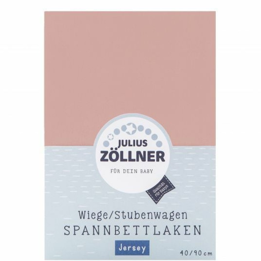 * Julius Zollner Spannbetttuch Fur Kleine Matratzen 40 X 90 Cm Blush