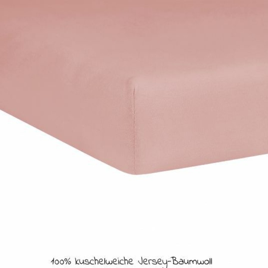 * Julius Zollner Spannbetttuch Fur Kleine Matratzen 40 X 90 Cm Blush