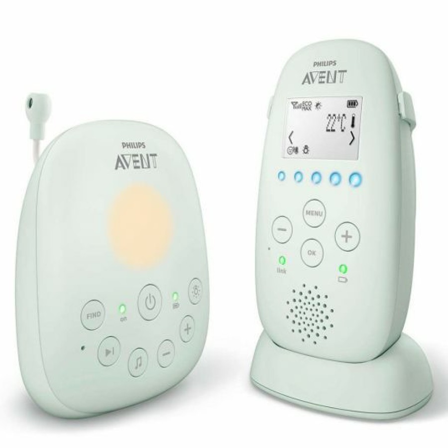 * Philips Avent Babyphone Dect Mit Smart Eco Mode Scd721/26