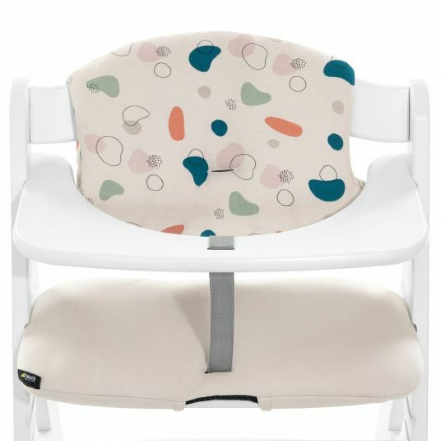 * Hauck Sitzkissen / Hochstuhlauflage Fur Alpha Hochstuhl Highchair Pad Select Jersey Organic