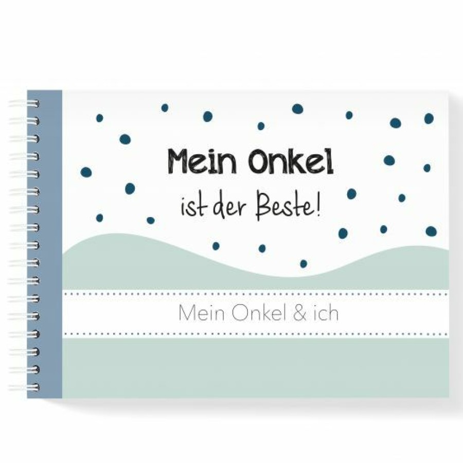 * Mintkind Erinnerungsbuch / Familienbuch / Babybuch- Mein Onkel Und Ich