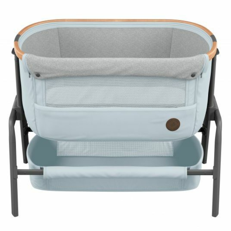 * Maxi-Cosi Beistellbett Iora Klappbar, Inkl. Matratze & Reisetasche Essential Grey Kollektion 2022