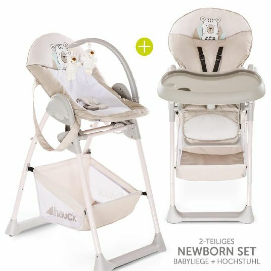 * Hauck Hochstuhl & Babyliege Ab Geburt Sit'N Relax Newborn Set Friend