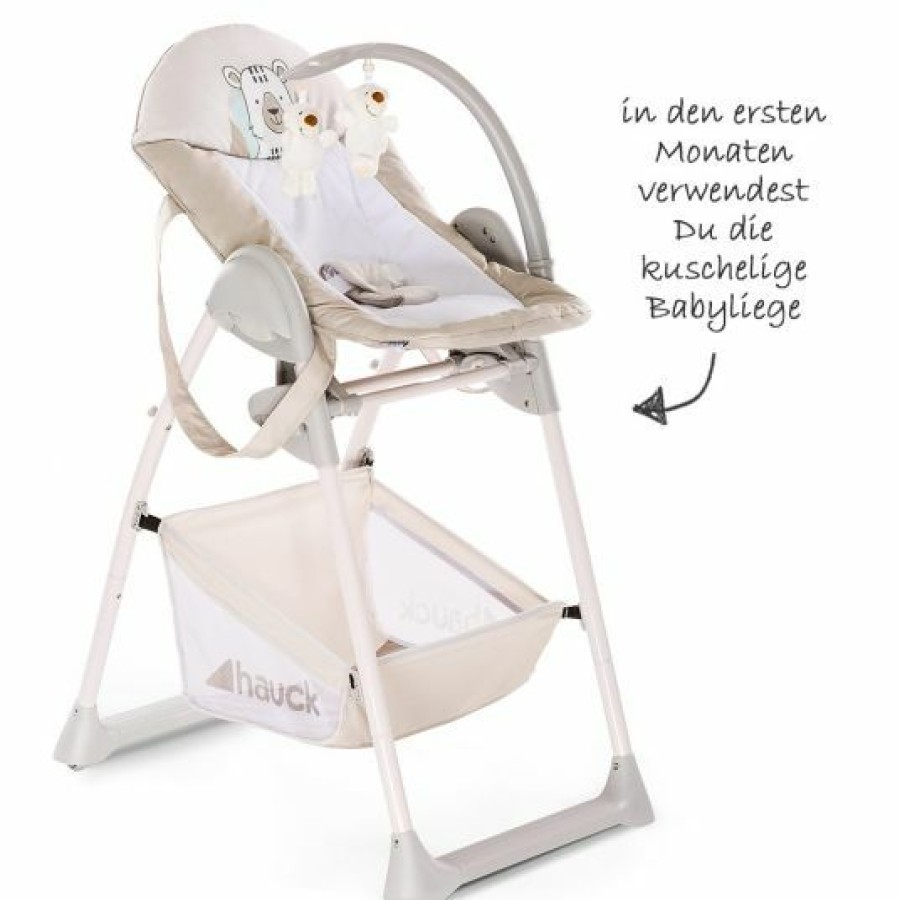 * Hauck Hochstuhl & Babyliege Ab Geburt Sit'N Relax Newborn Set Friend