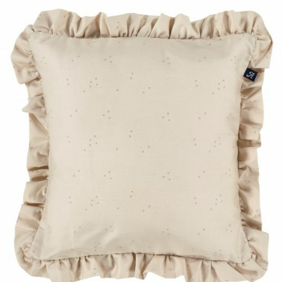 * Alvi Kuschelkissen Organic Cotton 30 X 30 Cm Volant