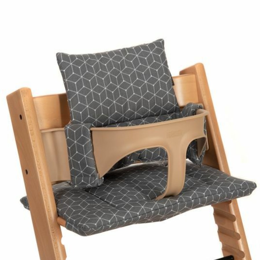 * Laloona Hochstuhl Sitzkissen Fur Stokke Tripp Trapp Grau