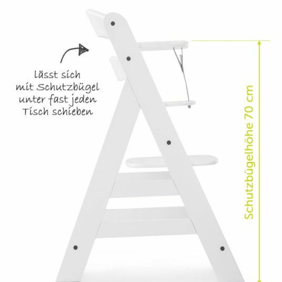 * Hauck Hochstuhl Alpha Plus White