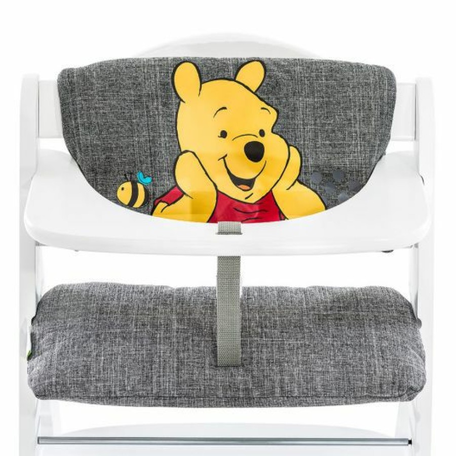 * Hauck Hochstuhlauflage & Sitzverkleinerer Disney Deluxe Winnie Pooh Grey