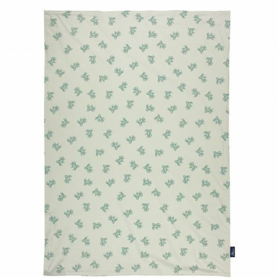 * Alvi Babydecke Jersey Organic Cotton 75 X 100 Cm Teddy 1961