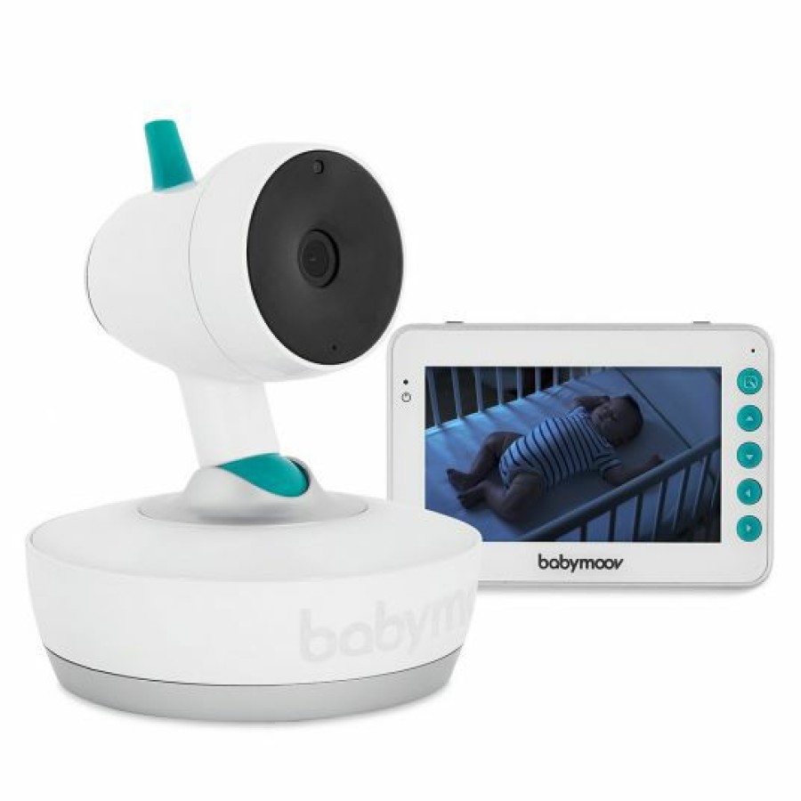 * Babymoov Video-Babyphone Yoo-Moov 4,3 Zoll 360 Drehbar