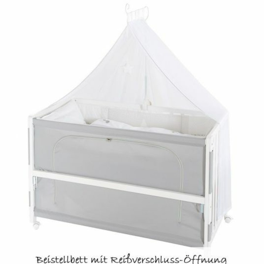 * Roba Room Bed Weis Inkl. Zubehor 60 X 120 Cm Fox & Bunny