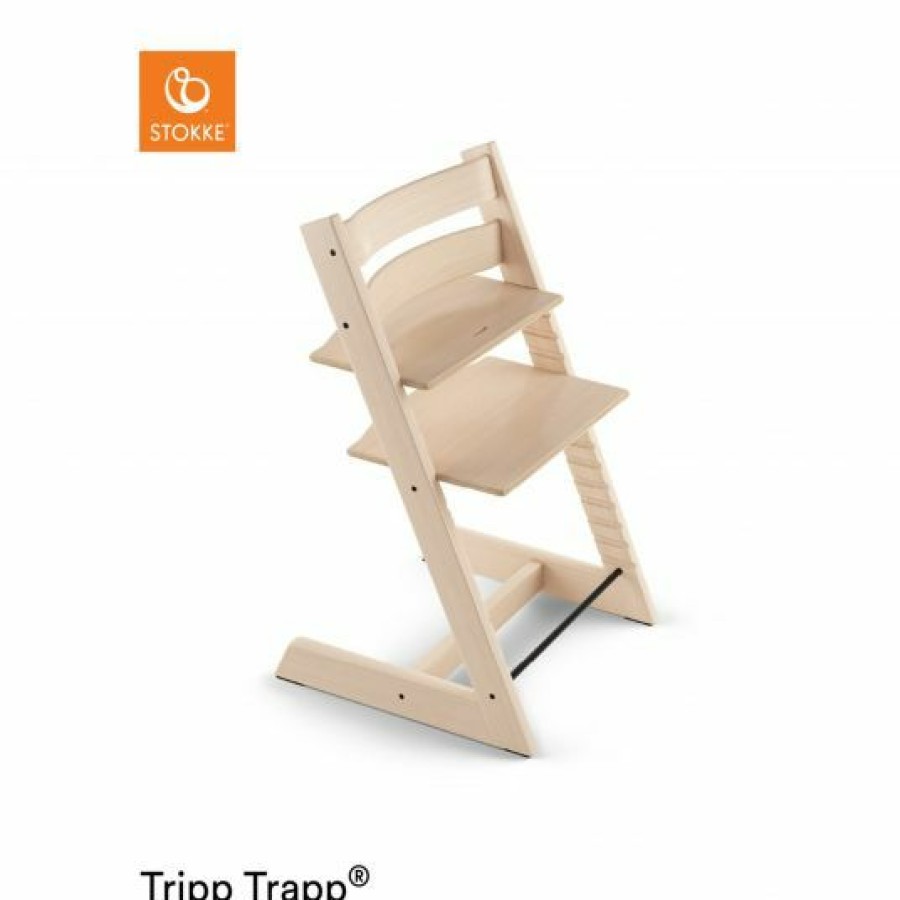 * Stokke Mitwachsender Treppenhochstuhl Tripp Trapp Buchenholz Natural / Natur