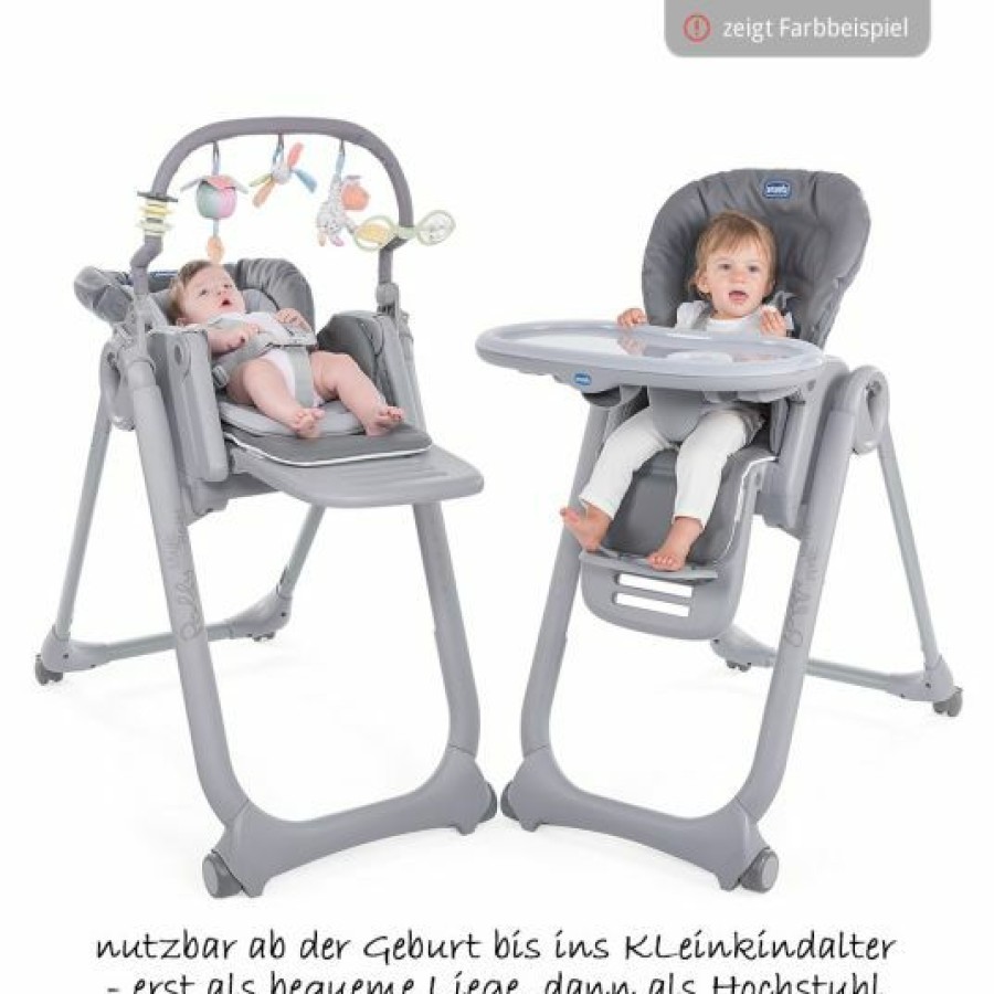 * Chicco Hochstuhl Und Babyliege Polly Magic Relax Cocoa