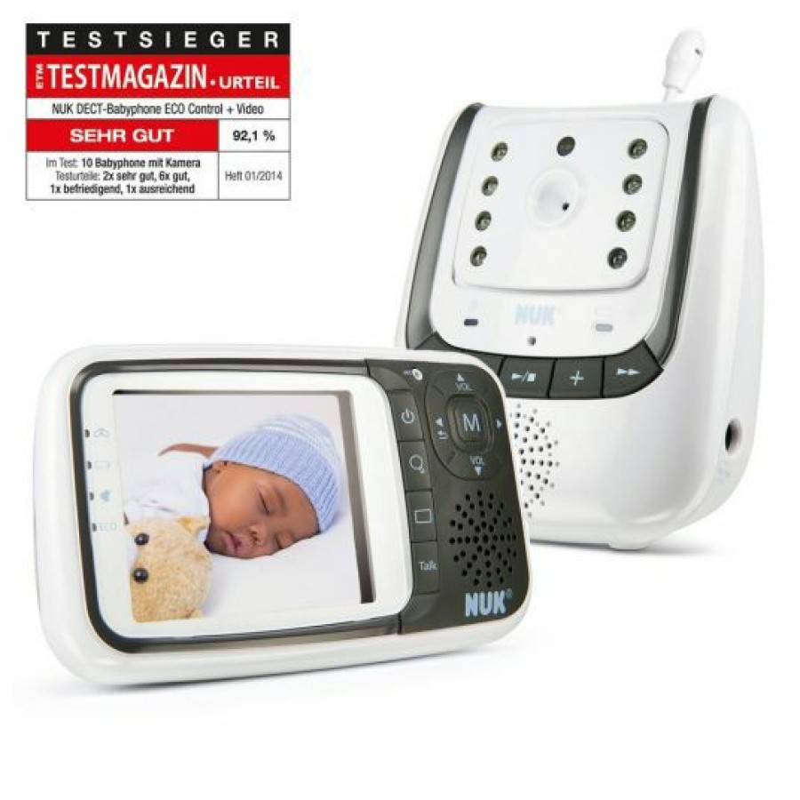 * Nuk Babyphone Eco Control+ Video