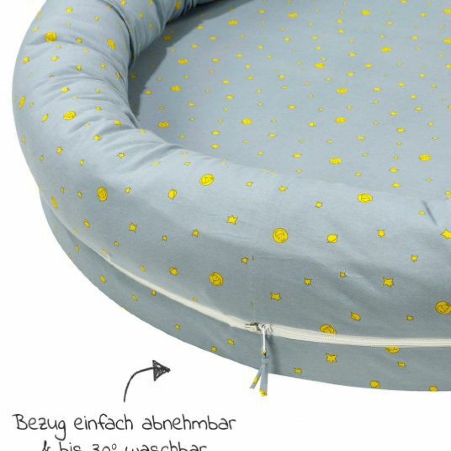 * Alvi Schlummer-Nestchen Xl Aus Bio-Baumwolle Der Kleine Prinz Limited Edition