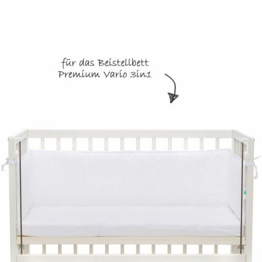 * Fillikid Nestchen Fur Beistellbett Premium Vario 3In1 Weis