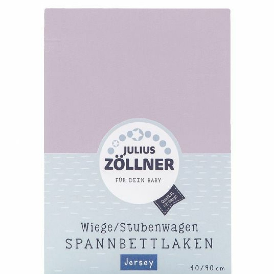 * Julius Zollner Spannbetttuch Fur Kleine Matratzen 40 X 90 Cm Flieder