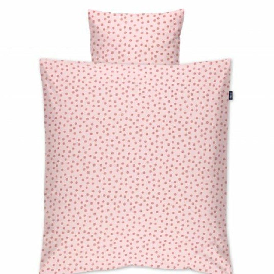 * Alvi Bettwasche Organic Cotton 80 X 80 Cm Curly Dots