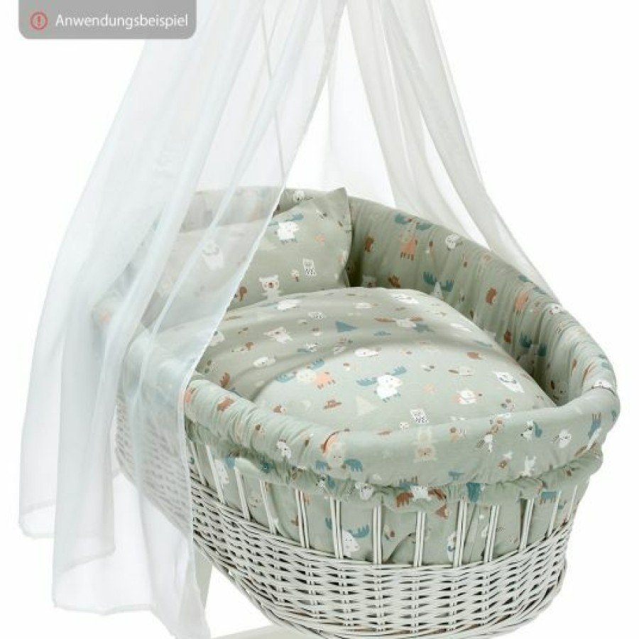 * Alvi Bettwasche 80 X 80 Cm Baby Forest