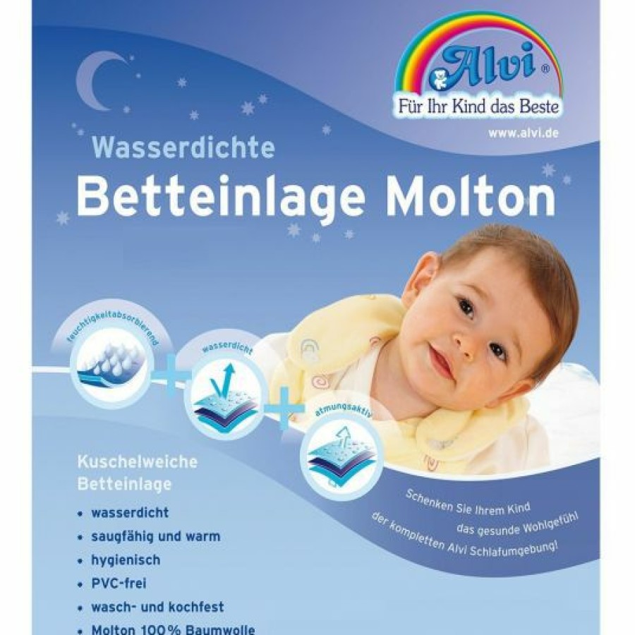 * Alvi Betteinlage Molton 70 X 100 Cm