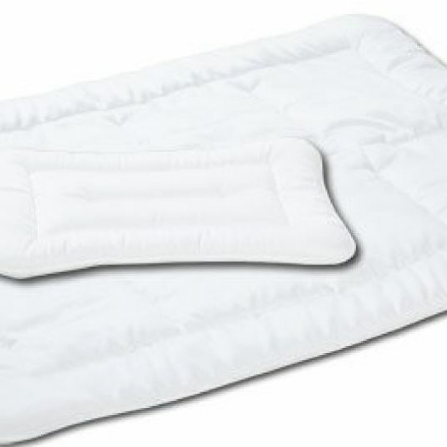 * Alvi Steppbett-Set Vier Jahreszeiten Tencel 100 X 135 Cm + 40 X 60 Cm