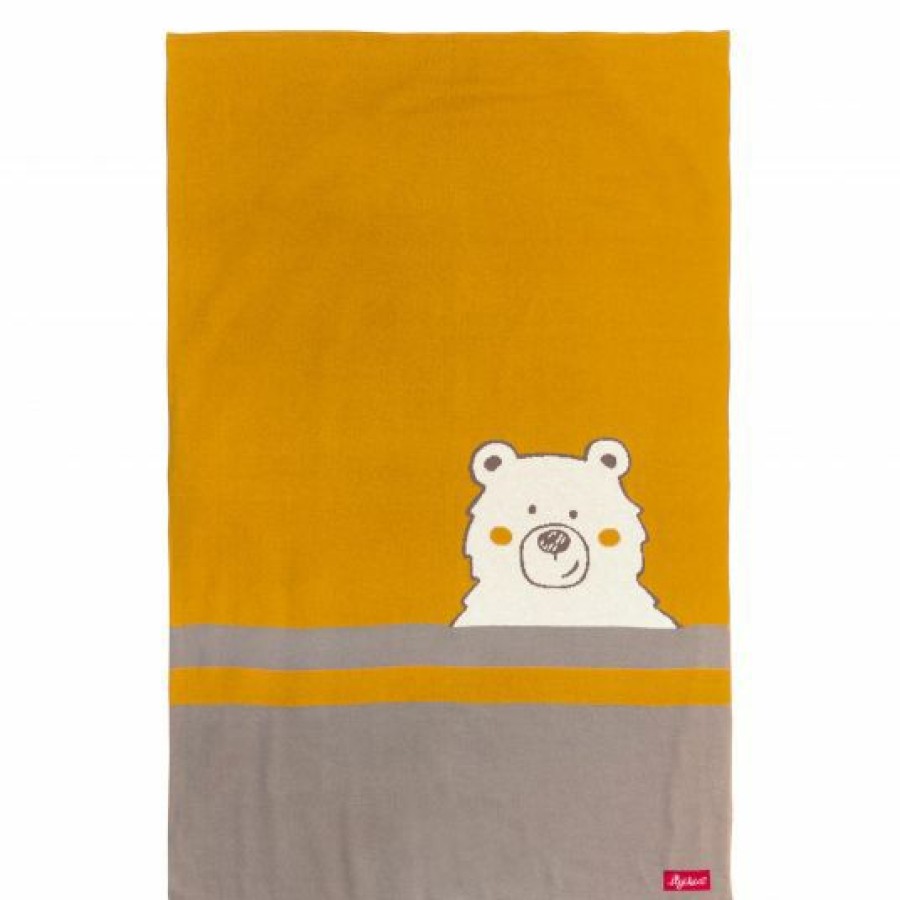 * Sigikid Strickdecke Bar 70 X 100 Cm Honibonibear