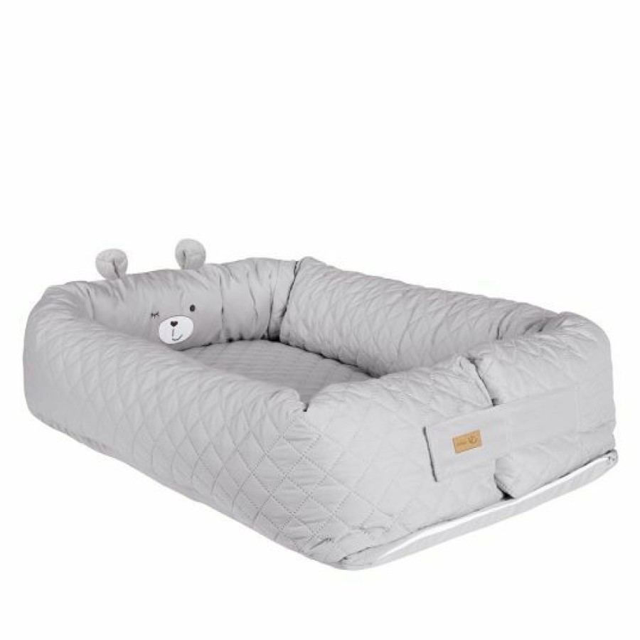 * Roba Kuschelnest Baby-Lounge Roba Style Sammy Silbergrau