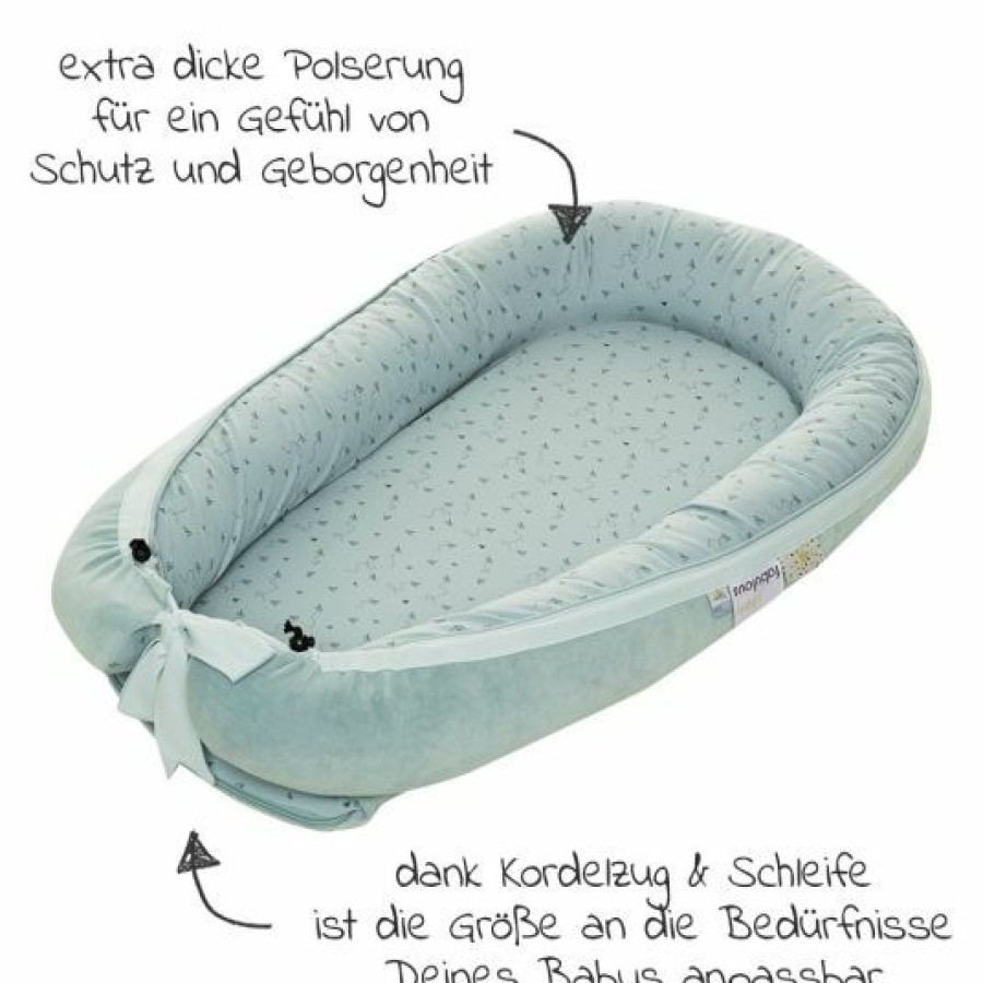 * Bebe-Jou Babynest / Kuschelnestchen Fabulous Paper Planes