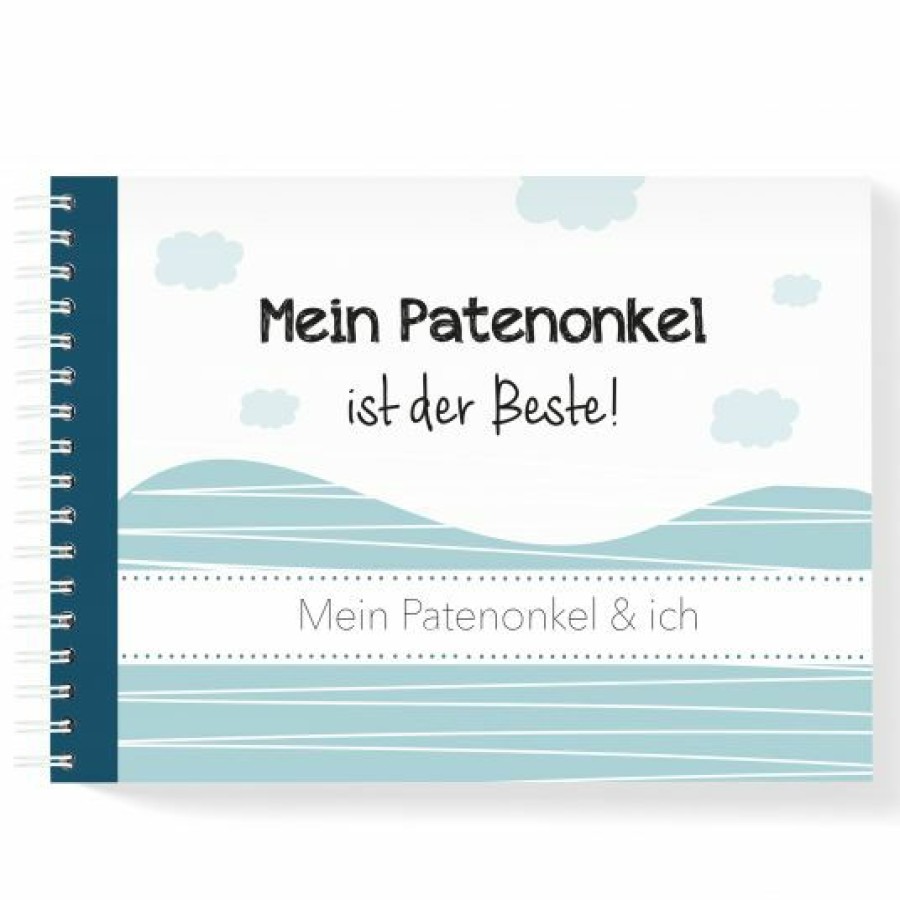 * Mintkind Erinnerungsbuch / Familienbuch / Babybuch Mein Patenonkel Und Ich