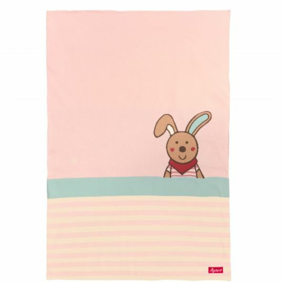 * Sigikid Strickdecke Hase 70 X 100 Cm Dubbi Duu