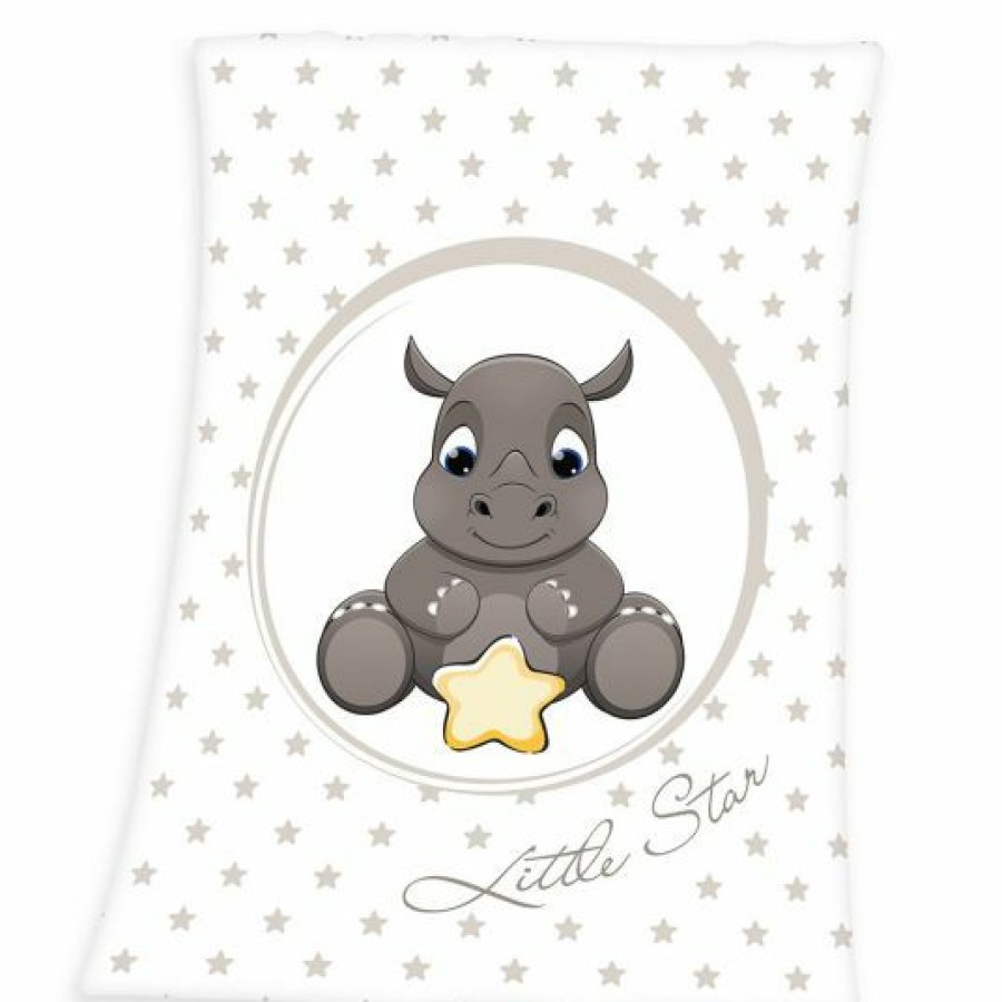 * Baby Best Kuscheldecke 75 X 100 Cm Nasi Nashorn