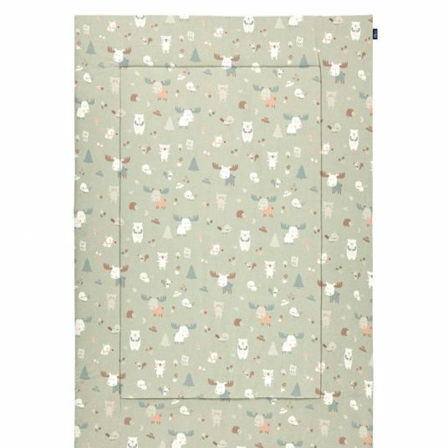 * Alvi Krabbeldecke 100 X 135 Cm Baby Forest