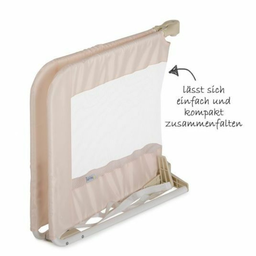 * Hauck Faltbares Bettschutzgitter Sleep'N Safe Plus Beige