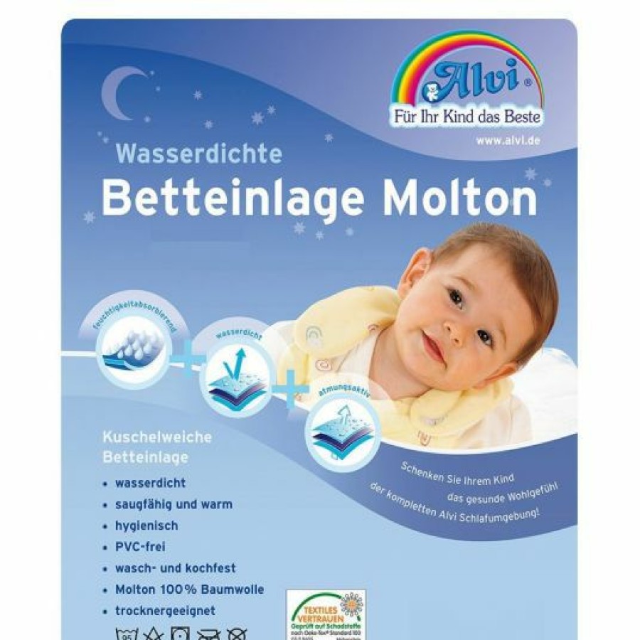 * Alvi Betteinlage Molton 60 X 120 Cm