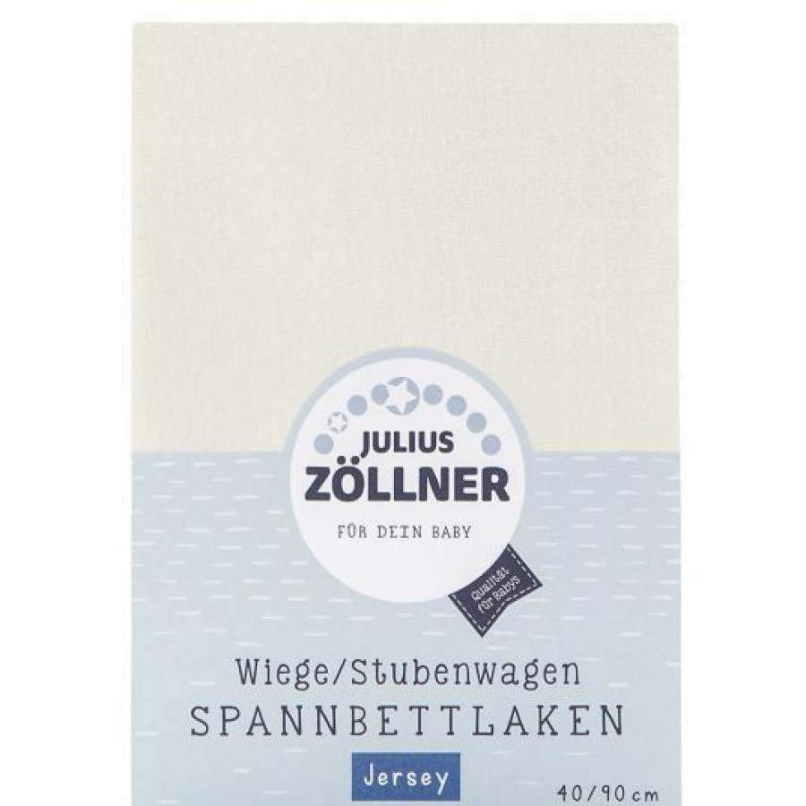 * Julius Zollner Spannbetttuch Fur Kleine Matratzen 40 X 90 Cm Ecru