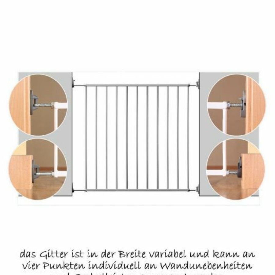 * Reer Schutzgitter Zum Schrauben Basic Simple Lock 68 106 Cm Metall