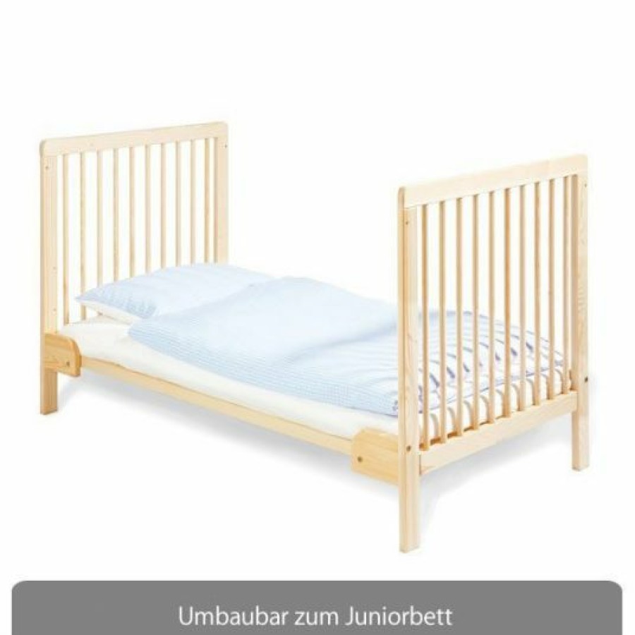 * Pinolino Kinderbett Hanna 70 X 140 Cm Buche Massiv Unbehandelt